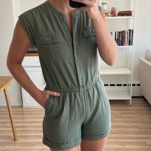 Utility Green Jumpsuit